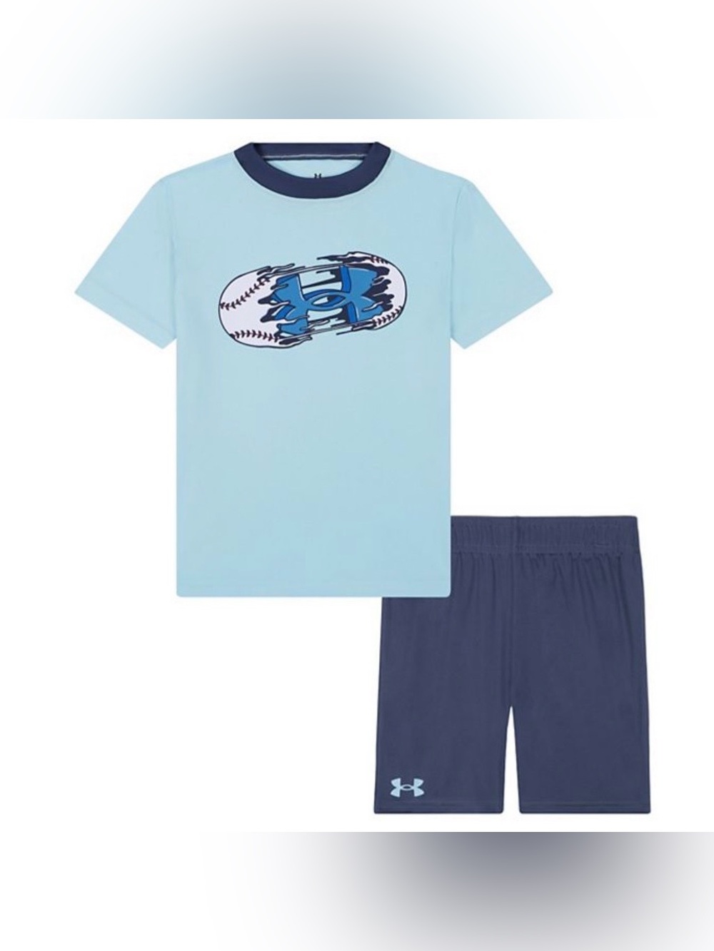 *NWT* Boys Under Armour Baseball T Shirt & Shorts Set